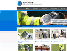 Tablet Screenshot of fonotest.com